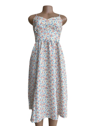 [09/23/G/2804]  Multicolored Girl's Dress