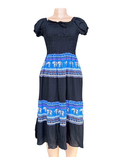 [09/23/W/2968] Multicolored Women's Dress 