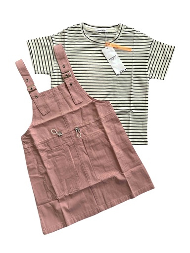[12/23/G/3901] Fashion Kid's Suspender Dress